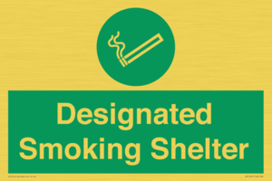 Designated Smoking Shelter